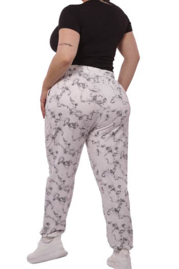 1X-2X-3X - ULTRASOFT THIN LIGHTWEIGHT JOGGER SWEATPANTS IN IVORY --------- SALE