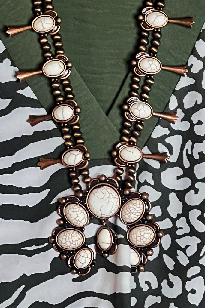 JUST THE TWO OF US FAB TUNIC IN OLIVE & MULTI