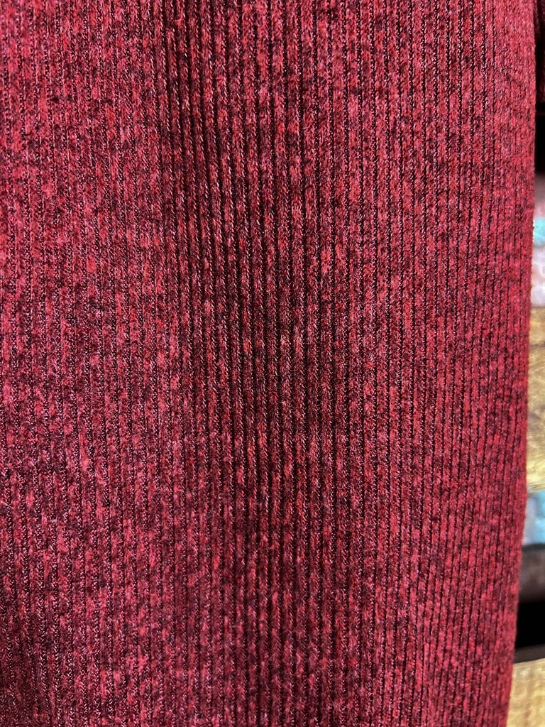 ALL FOR THE BEST COZY COMFY MAXI CARDIGAN IN RUST