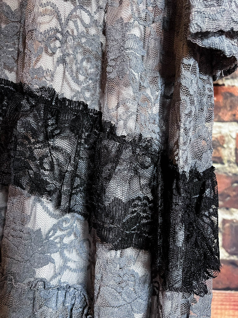 Pure Enchantment Gray Lace Dress