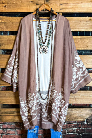 LOVE OF MY LIFE LACE LAYERED TUNIC DRESS IN BEIGE