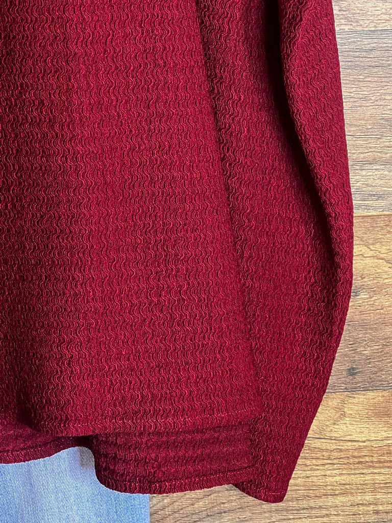 DOWNTOWN EASY LOOK WINE COMFY TUNIC