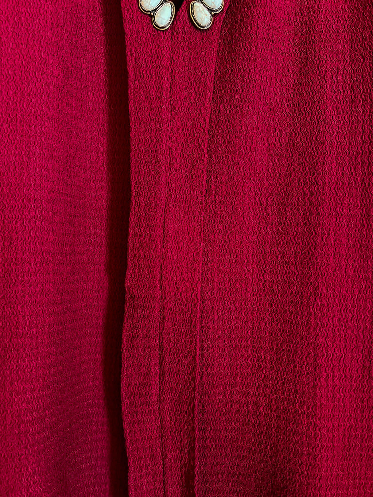 DOWNTOWN EASY LOOK WINE COMFY TUNIC