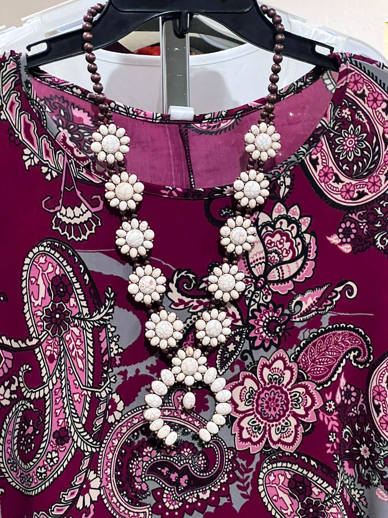 BEAUTY OF THE SEASON WINE & FLORAL DRESS -----SALE