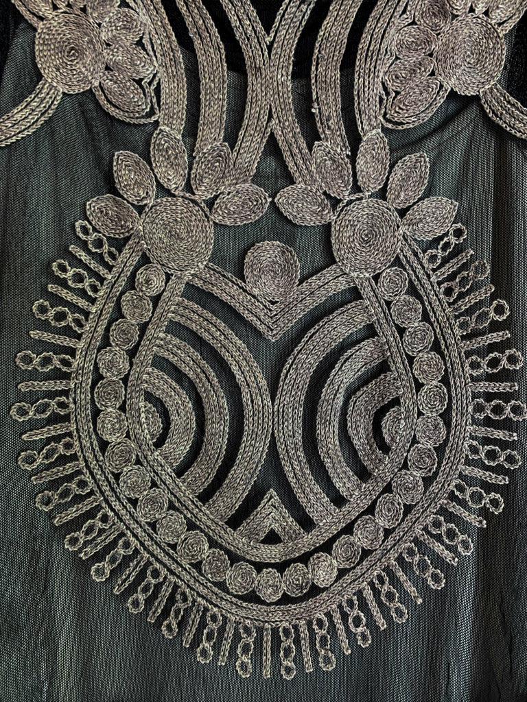 A ROMANTIC SWEET SECRET FAB BROWN LACE VEST