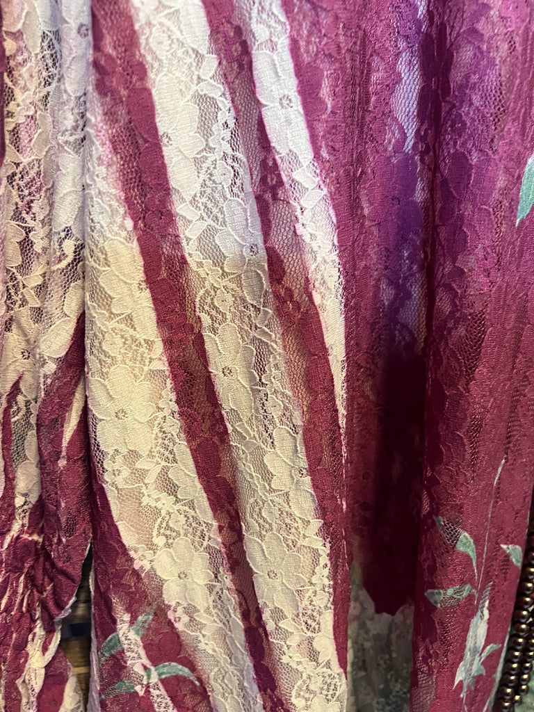 A Moment To Remember Floral Lace Dress in Multi-Color