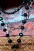 KISSED BY THE NIGHT SKY CRYSTAL BEADS NECKLACE