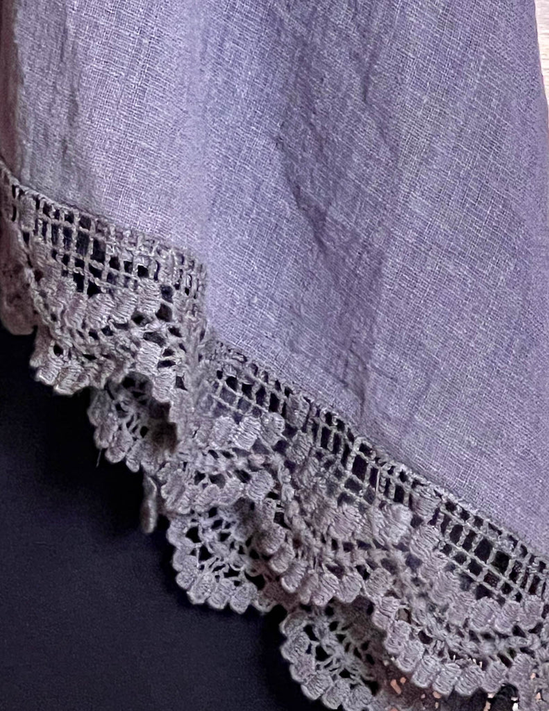 16-26 SIZE - EMPIRE WAIST DRESS TUNIC BLACK & GRAY-------SALE