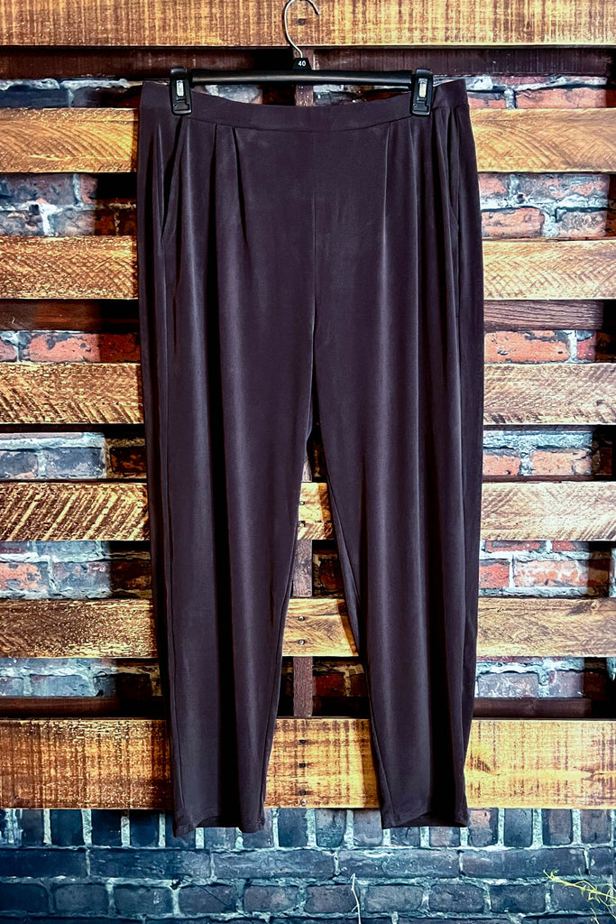 14-22 SIZE - CASUAL BROWN PLUS PANTS -----------SALE