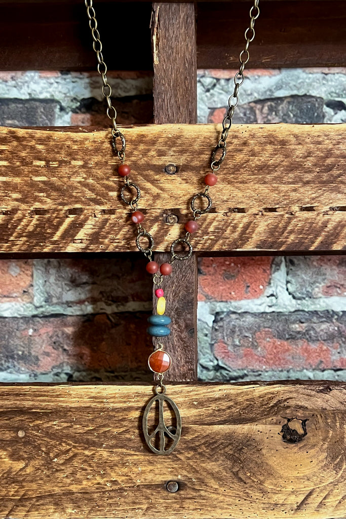 PEACEFUL & FREE SOUL JORNEY NECKLACE