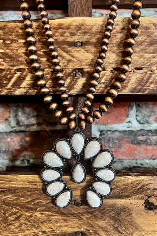 AMAZONITE NATURAL STONES CROSS NECKLACE