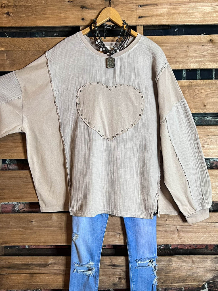 KEEP THINGS SIMPLE 100% COTTON IN GRAY