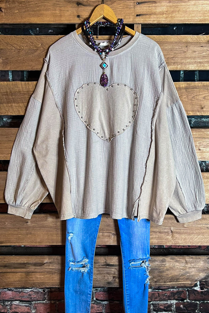 KEEP THINGS SIMPLE 100% COTTON IN GRAY