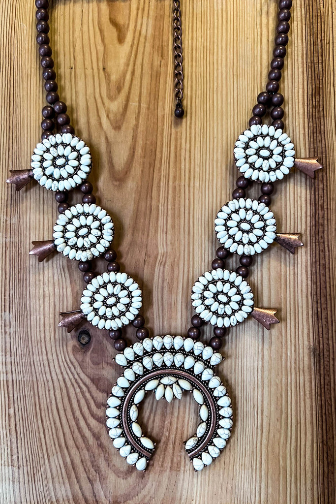 Canyon Moon Ivory Set Necklace
