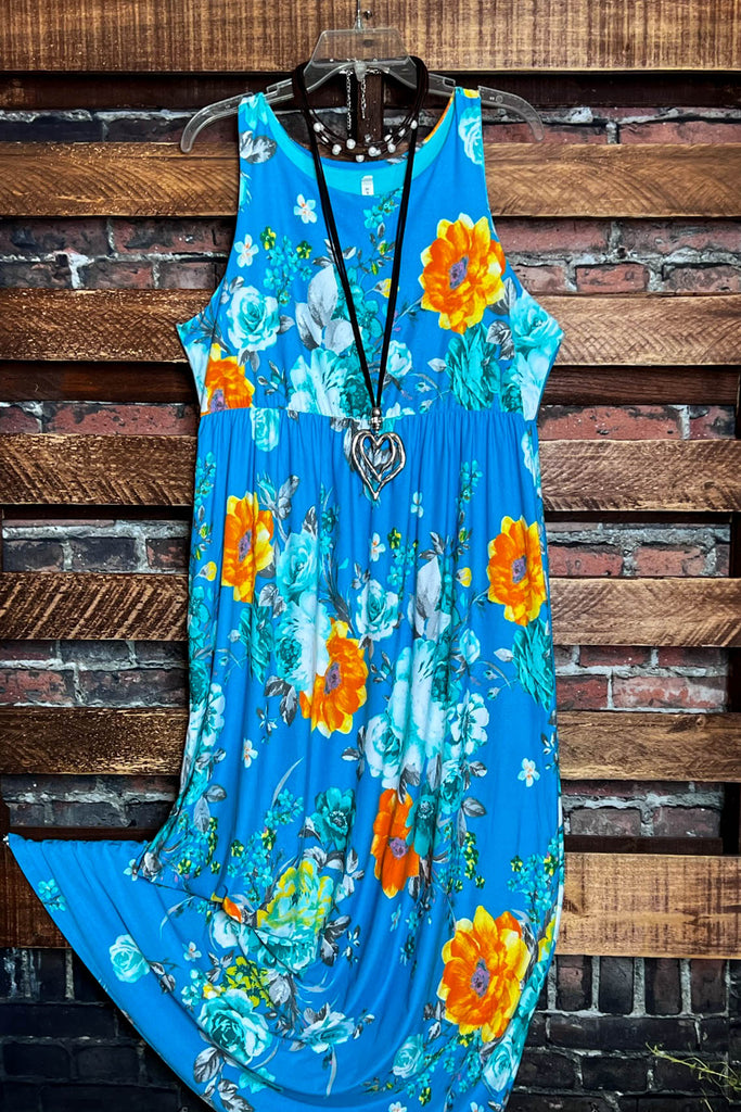 14-16-DREAM MAXI DRESS MULTI-COLOR ----------SALE