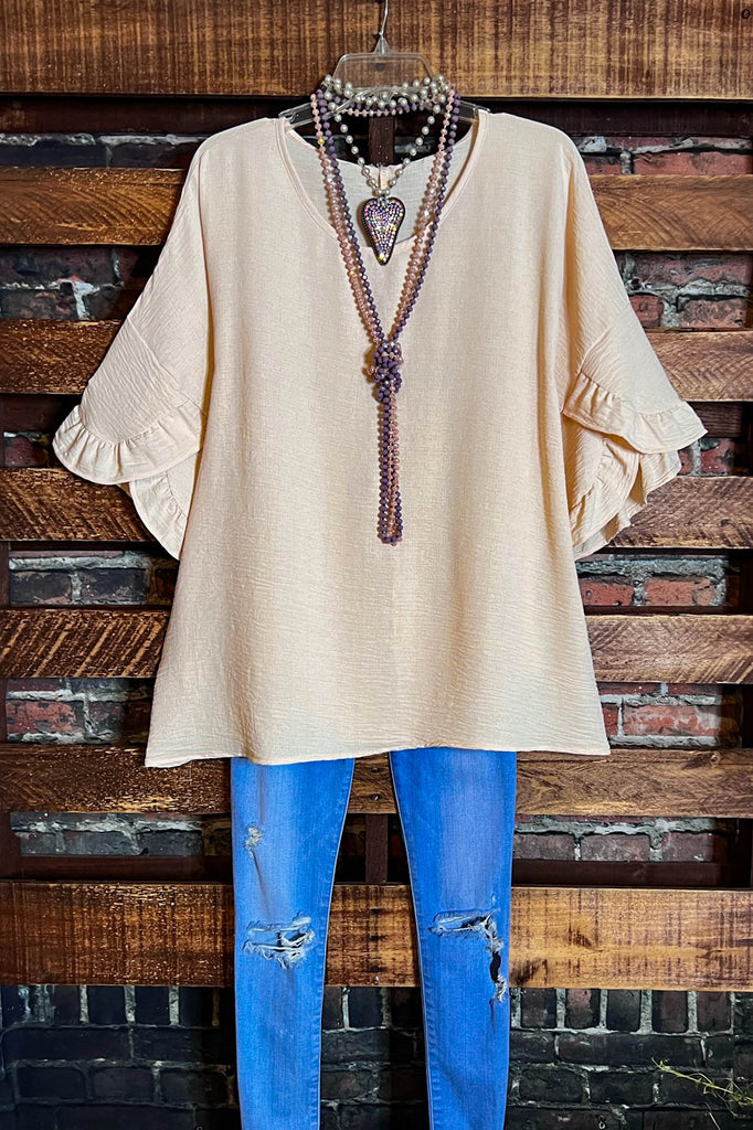 2X BEIGE BLOUSE--------------SALE