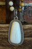 VENUS NATURAL STONE NECKLACE CRYSTAL & IVORY