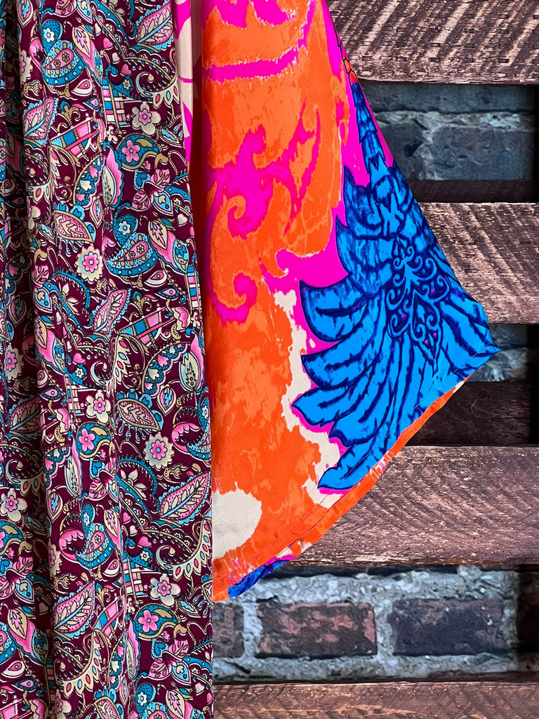 CACTUS FIESTA MULTICOLOR LIGHTWEIGHT KIMONO DUSTER