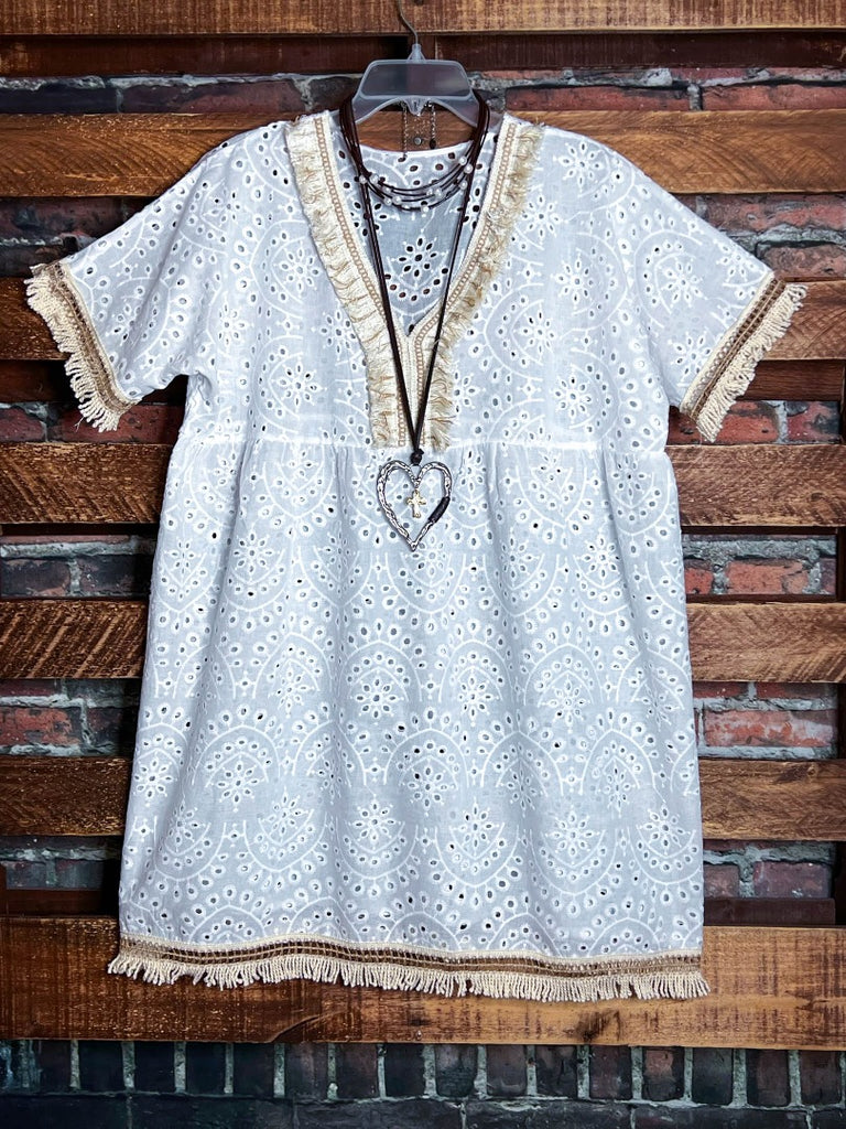 6-20 SALE - BOHO DRESS COVER UP TUNIC---------SALE