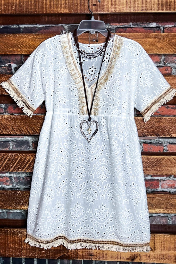 6-20 SALE - BOHO DRESS COVER UP TUNIC---------SALE