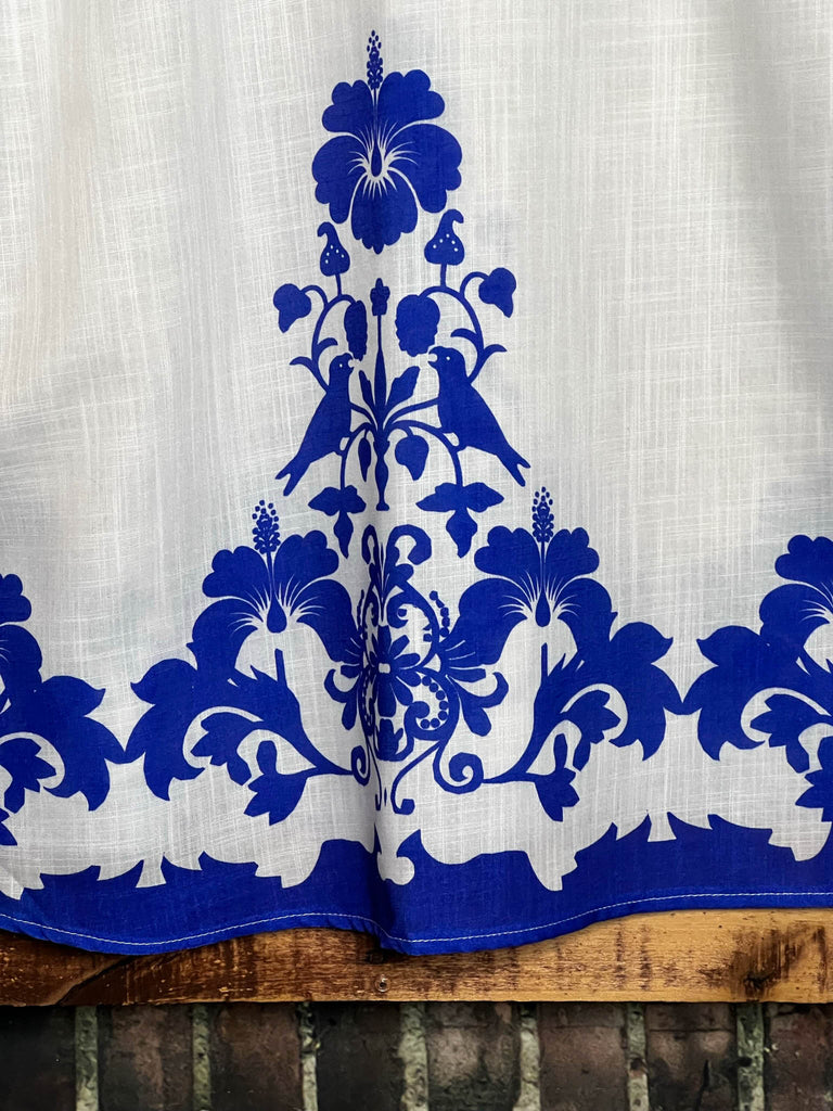 6-18 Size - Indigo Spirit Floral Tunic --------Sale