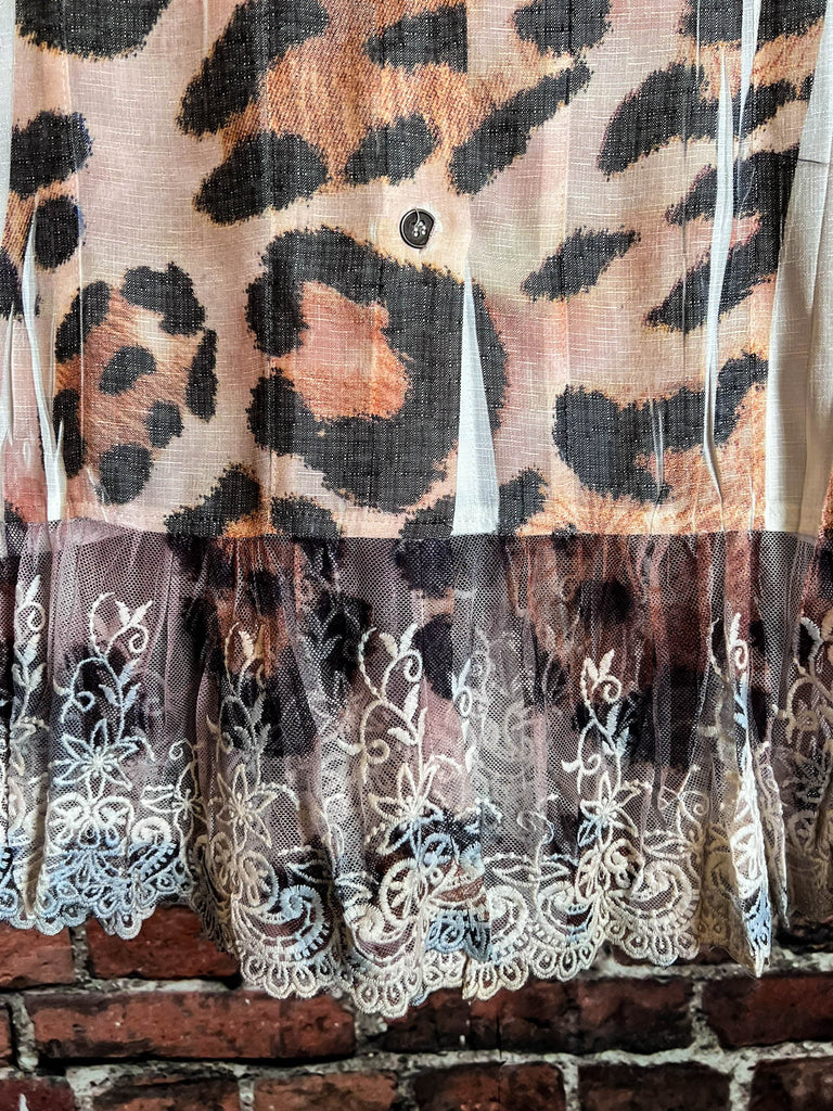 ETERNALLY PERFECT FAB SHIRT JACKET LEOPARD