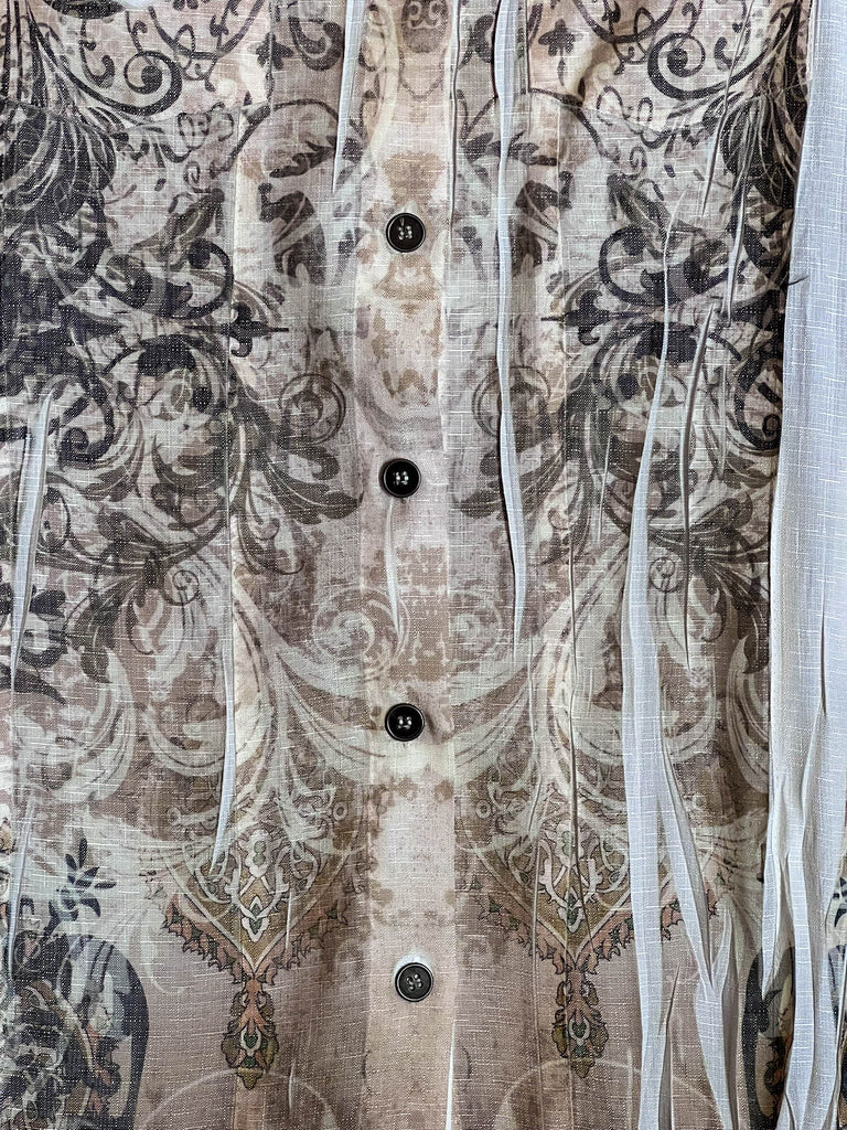 Easy to Admire Charm Fab Jacket in Ivory & Taupe