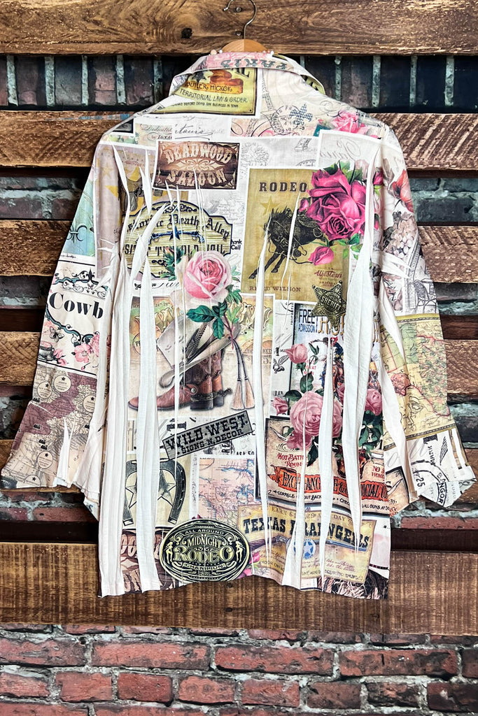 Always Stunning Delicate Sparkle Sequin Multicolor Fab Blouse