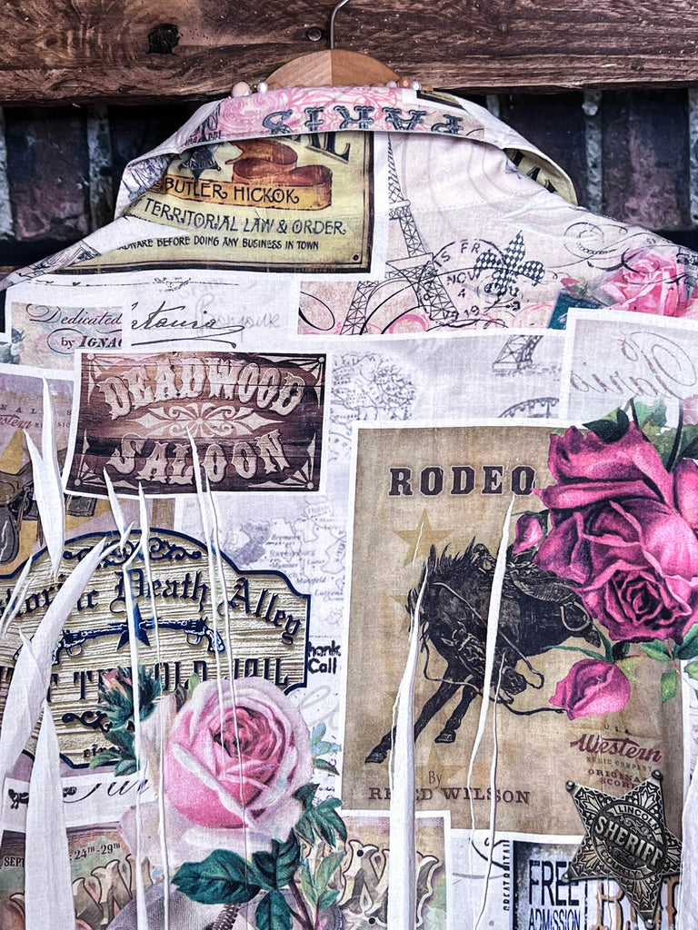 Always Stunning Delicate Sparkle Sequin Multicolor Fab Blouse