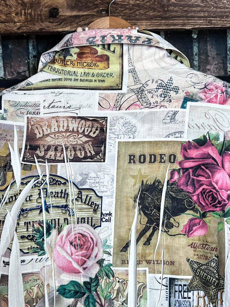 Always Stunning Delicate Sparkle Sequin Multicolor Fab Blouse