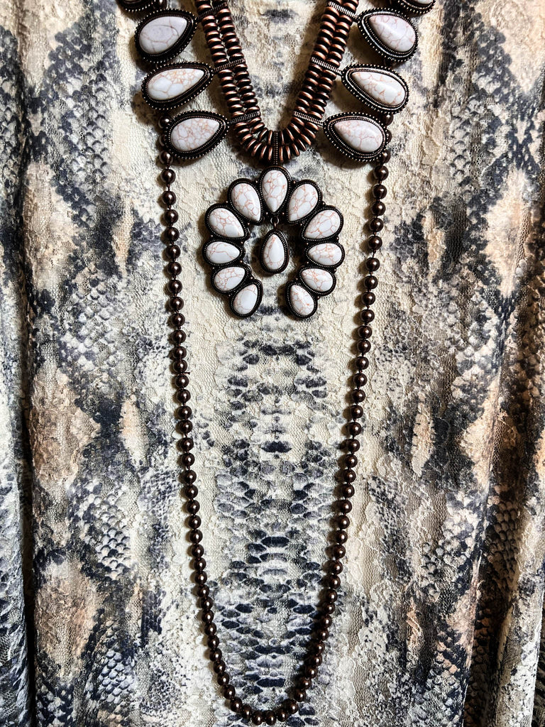 FAB CHARM STYLISH DRESS TUNIC LACE ANIMAL PRINT