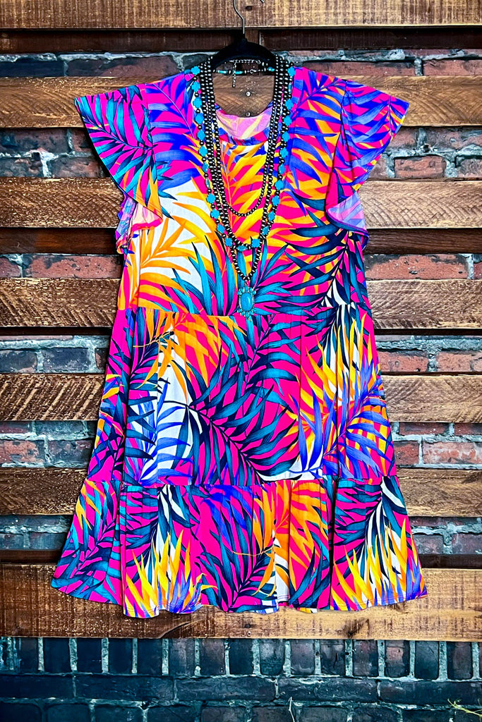 Choosing Joy Purple & Multi-Color Dress----Sale