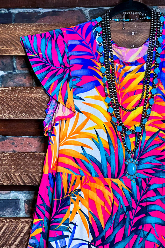 Choosing Joy Purple & Multi-Color Dress----Sale