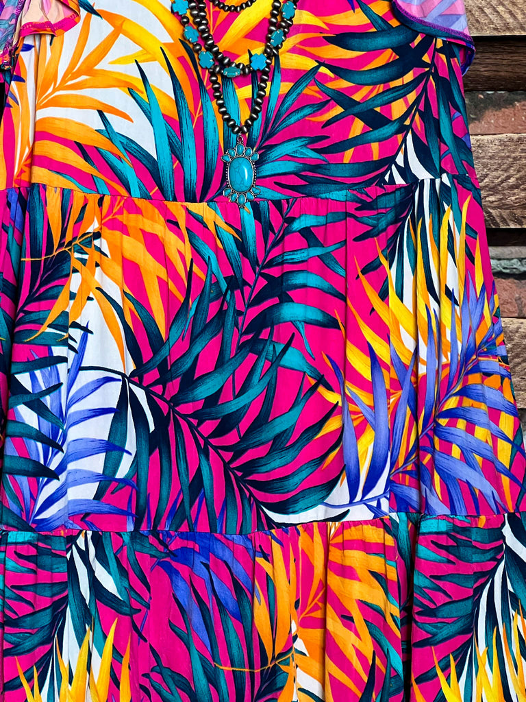 Choosing Joy Purple & Multi-Color Dress----Sale