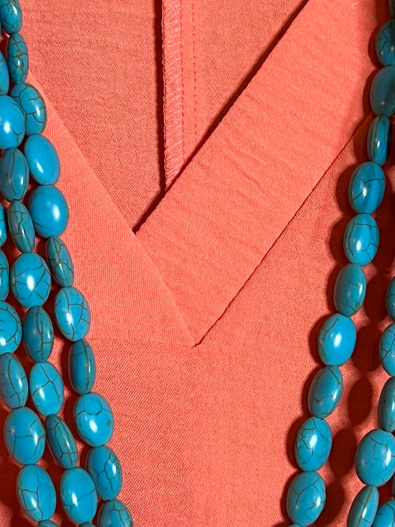 SIMPLY PERFECT EVERYDAY TOP IN JOY CORAL