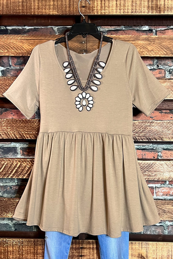 MY DEAREST LOVE BABYDOLL IN KHAKI