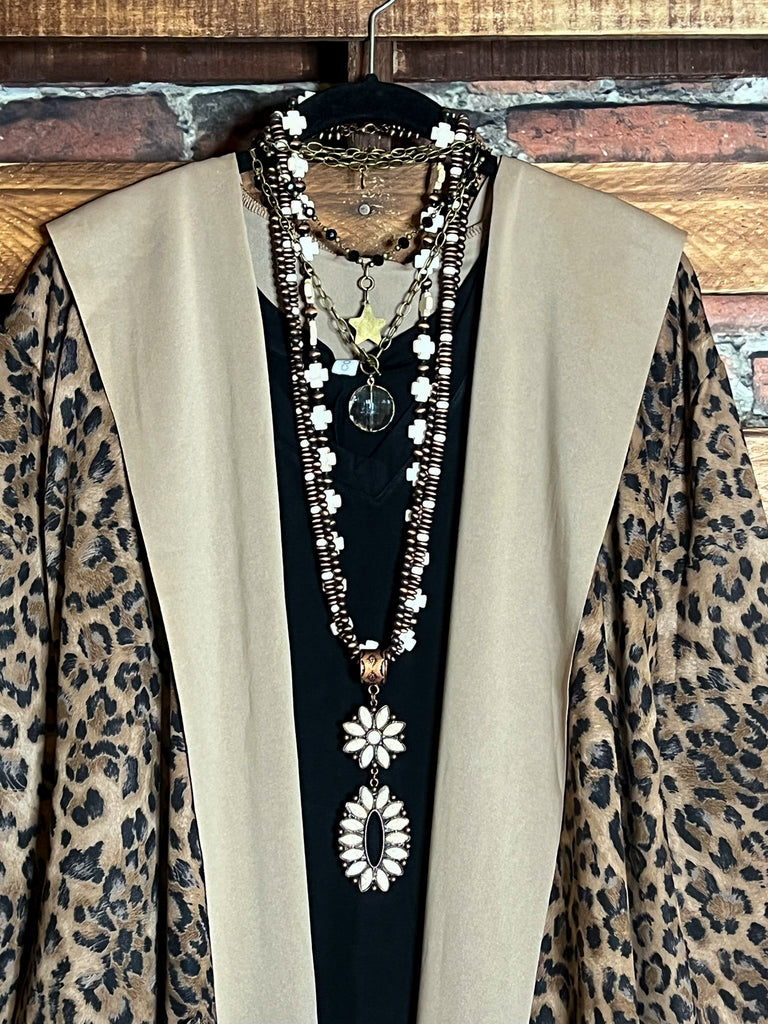 PLUS SIZE LEOPARD JACKET HOODIE PATCHED POCKETS---------SALE