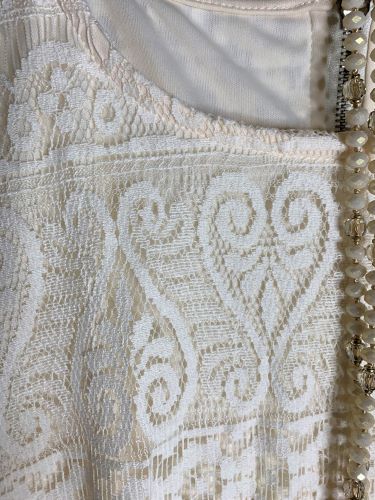 LACE DRESS IN BEIGE---------SALE