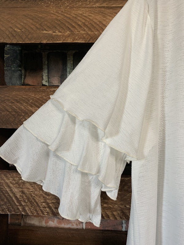 18-24 SIZE - BLOUSE IN WHITE------SALE