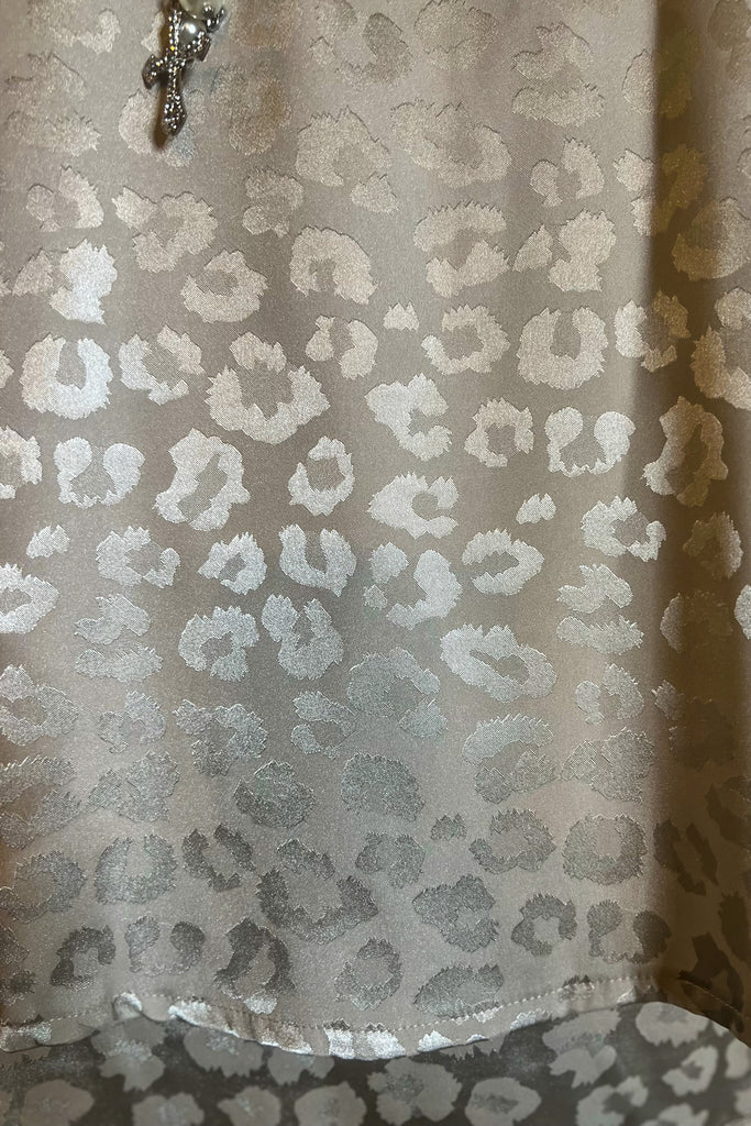 TIMELESS GLAMOUR SATIN BLOUSE IN CHAMPAGNE ------- SALE