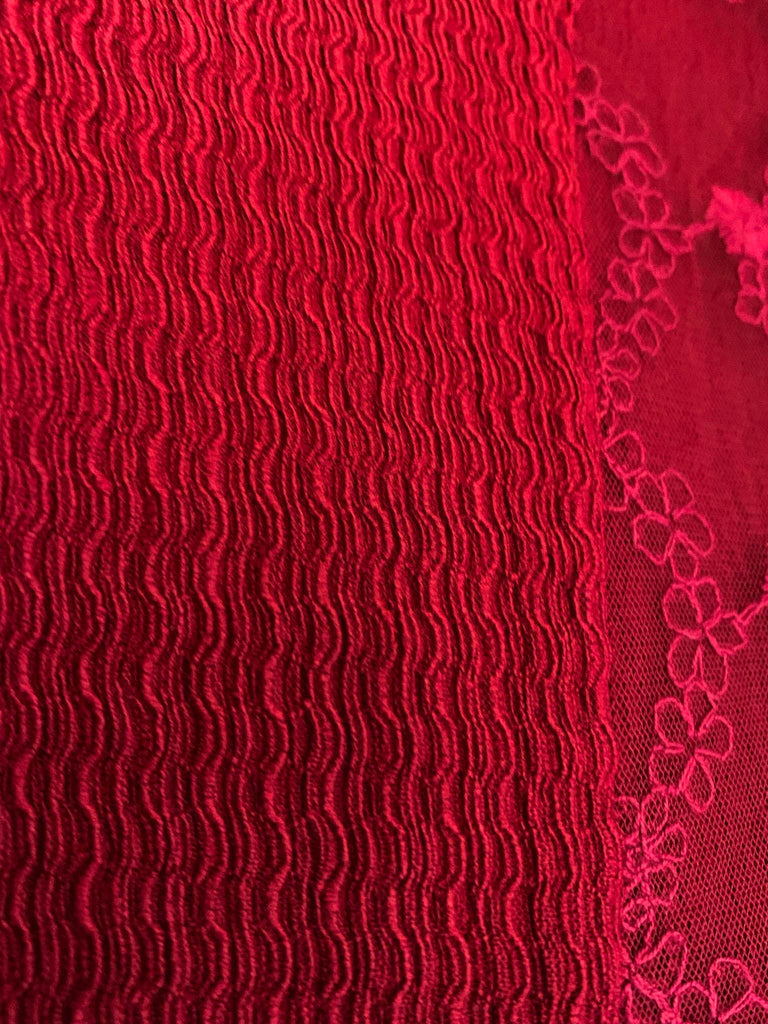 SMALL TO 2X Uptown Sweet Moments Crimson Lace Top--------SALE