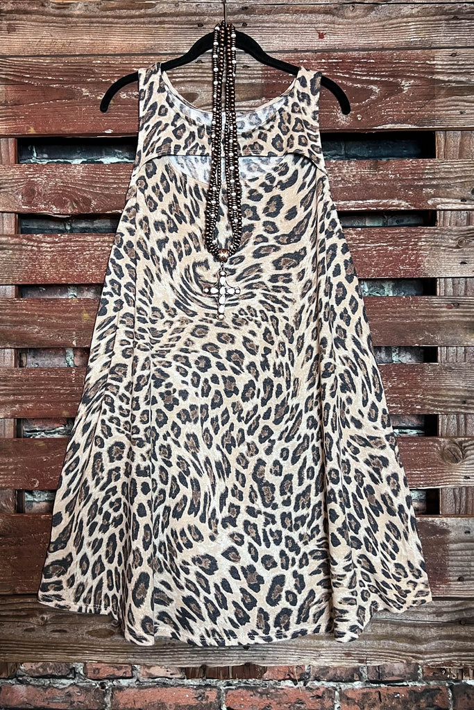 Got Your Way Leopard Print Dress -------Sale