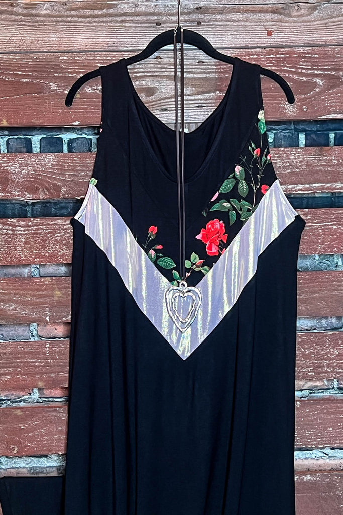 BLACK MAXI DRESS 2X ( 18-20)SIZE-----------SALE