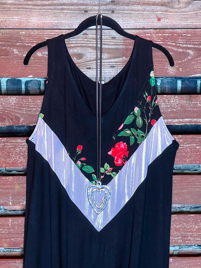 BLACK MAXI DRESS 2X ( 18-20)SIZE-----------SALE