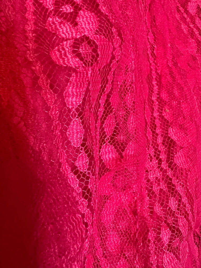 PINK LACE SLEEVELESS TOP-----------SALE