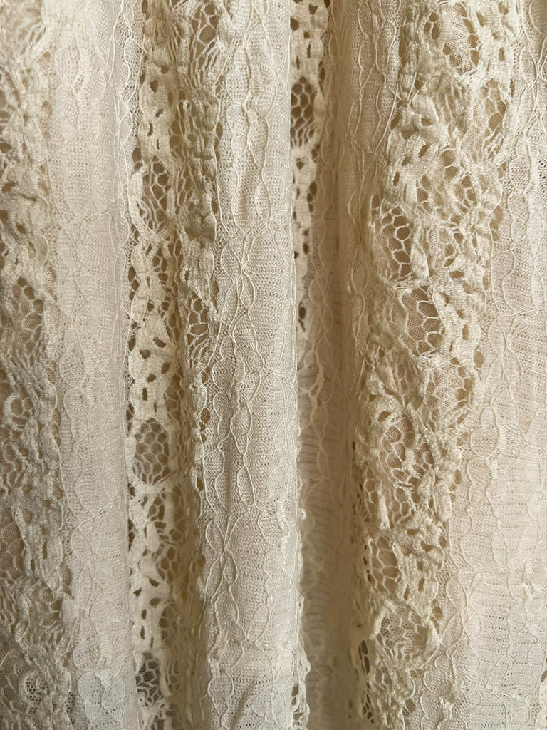 Let Me Call You Sweetheart Beige Lace Layered Tunic