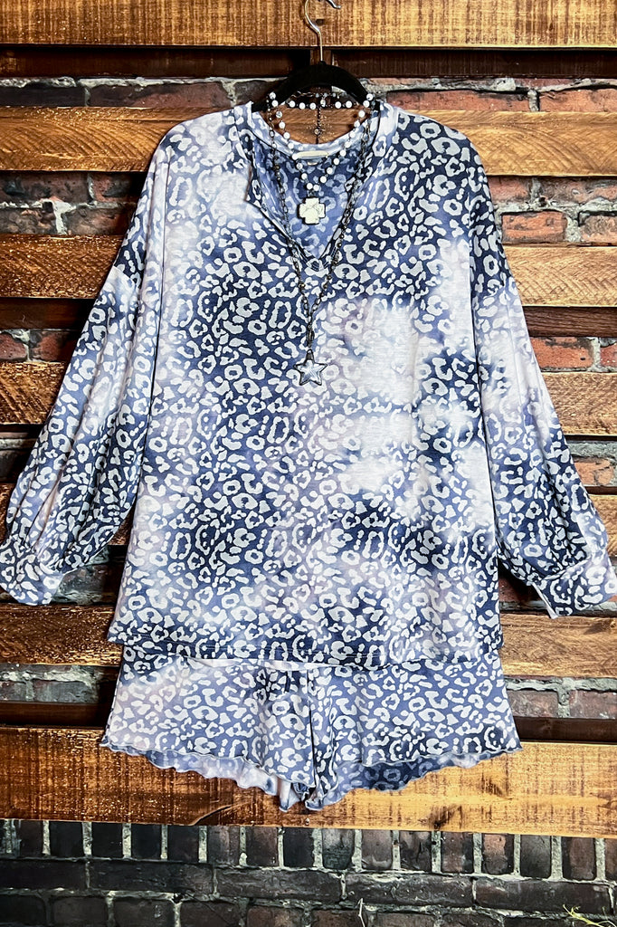 14-24 SIZE - SET 02 PCS TOP & SHORTS IN DENIM ---------- SALE