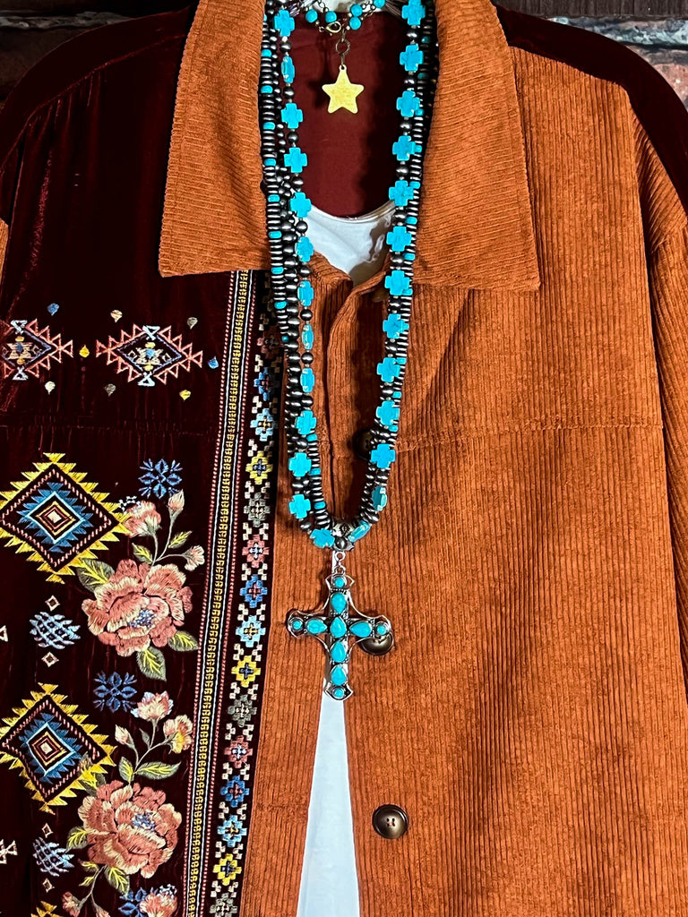 16-26 SIZE - VELVET & CORDUROY SHIRT-------SALE