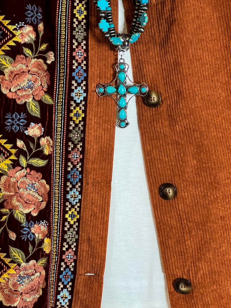 16-26 SIZE - VELVET & CORDUROY SHIRT-------SALE