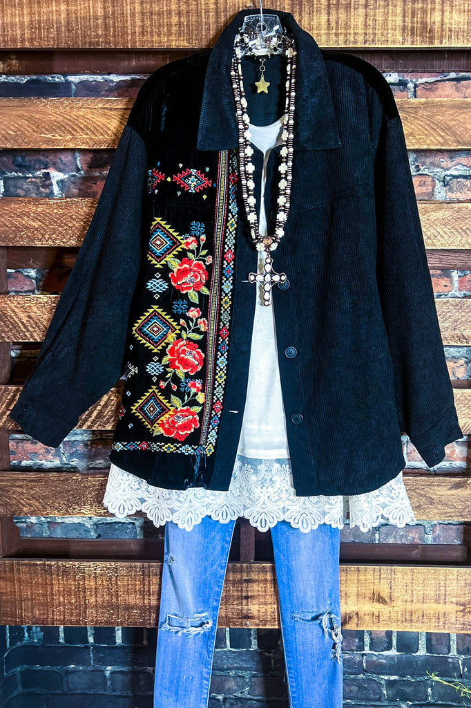 16-18 SIZE -VELVET & CORDUROY SHIRT-------SALE